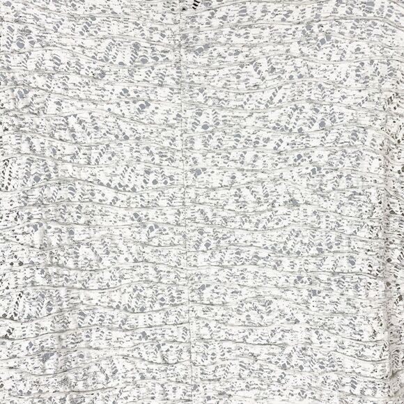 NEON BUDDHA Top Size Large Open Weave Knit Art To Wear Boxy Womens Active - Picture 6 of 10